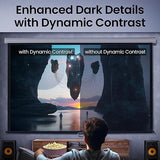 BenQ TK710STi 4K HDR Laser 3200 Lumens Movie and Gaming Short Throw Projector with 4ms Response Time | 240Hz Refresh Rate | HDR10 & HLG | Android TV with Netflix Chromecast & AirPlay | 3D Keystone Laser 100 @ 5 ft