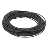 Panduit T25R-C20Y Spiral Wrap, Fire Resistant Polyethylene, 0.25 x 100', Black