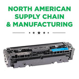 Clover Remanufactured High Yield Toner Cartridge (Reused OEM Chip) Replacement for HP 414X (W2021X) Cyan