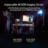 ASUS ProArt Display 24” 4K HDR SDI Professional Monitor (PA24US) - IPS, UHD (3840 x 2160), 99% Adobe RGB, 95% DCI-P3, ?E < 1, USB-C 80W, Built-in Motorized Colorimeter, Calman Ready, 3 Year Warranty