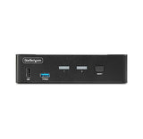 StarTech.com 2-Port DisplayPort KVM Switch, 8K 60Hz / 4K 144Hz, Single Display, DP 1.4, 2X USB 3.0 Ports, 4X USB 2.0 HID Ports, Push-Button & Hotkey Switching, TAA Compliant (D86A2-2-PORT-8K-KVM)
