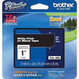 Brother Labels - Laminated Tape - Roll (2.4cm X 8m) - 1 Pcs