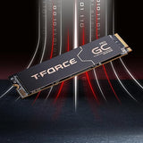 TEAMGROUP T-Force GC PRO 2TB Graphene Heatsink DRAM SLC Cache 3D TLC NAND NVMe InnoGrit PCIe Gen5x4 M.2 2280 Gaming Internal SSD Read/Write 12500/11000 MB/s TM8FFL002T0C129 2TB GC PRO