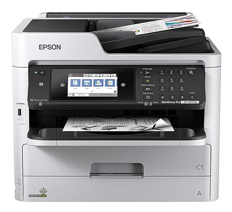 Epson WF-M5799 Color Photo Printer with Scanner Copier & Fax Mono + PS/PCL