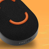 Skullcandy Kilo Wireless Bluetooth Speaker - IPX7 Waterproof Mini Bluetooth Speaker with 24 Hour Battery, Downward Firing Passive Radiator, and True Wireless Pairing - Perfect for Outdoor Black