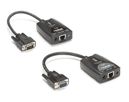 Black Box Mini CATx VGA Extender Kit with Video