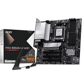 MSI PRO B850M-P WiFi Motherboard, ATX - Supports AMD Ryzen 9000/8000 / 7000 Processors, AM5 - DDR5 Memory Boost (8200+ MT/s OC), PCIe 5.0 x16 & 4.0 x16, M.2 Gen5, Wi-Fi 7, 5G LAN
