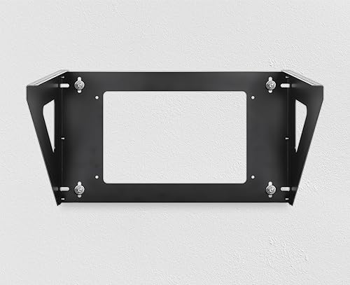 Intellinet 6U Vertical Wall Mount Rack Bracket – for 19in Network and Data Equipment – 3 Yr Mfg Warranty - 716376
