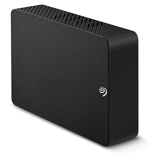 Seagate Expansion 28TB External Hard Drive HDD - USB 3.0, with Rescue Data Recovery Services (STKP28000400)