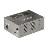 StarTech.com 4-Port Multi-Gigabit PoE++ Injector, 5/2.5/1G Ethernet (NBASE-T), PoE/PoE+/PoE++, Wall/DIN Rail Mountable 802.3bt 90W