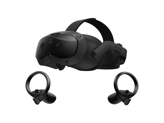 HTC Vive Focus Vision — Mixed Reality and PC VR Headset + Controllers — Business Edition