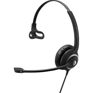 EPOS | SENNHEISER Impact SC 232 Headset - Mono - Easy Disconnect - Wired - On-Ear - Monaural - Noise Cancelling, Electret, Uni-Directional, Condenser Microphone - Black