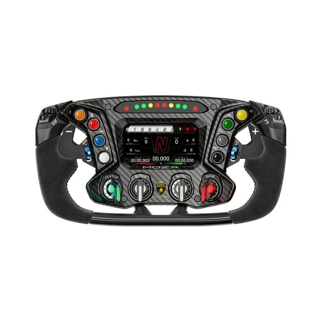 Mozaracing MOZA Razing Automobili Lamborghini Squadra Corse Essenza SCV12 Sim-Racing Steering Wheel (RS070)