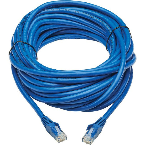 Tripp Lite Cat6 Snagless Utp Network Patch Cable (Rj45 M/M), Blue, 30 Ft. N201P030BL