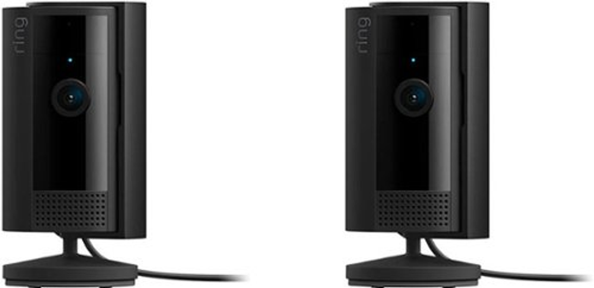 Ring 2pk Indoor Plug-In 1080p Security Camera (2nd-Generation) With Privacy Cover - Black SKU 6551550