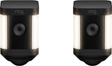 Ring Spotlight Cam Plus 2-pack Camera Indoor/Outdoor Wireless 1080p Security Cameras - Black