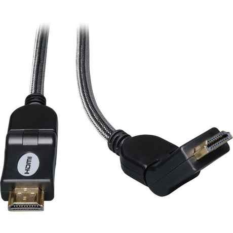 Tripp Lite 3ft High Speed HDMI Cable Digital Video With Audio Swivel Connectors 4K X 2K M/M 3' - P568-003-SW