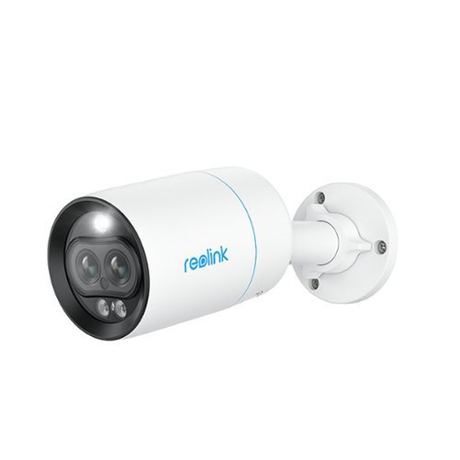 Reolink Dual-Lens Outdoor PoE Wired 4K Security Camera With 18m Network Cable - White SKU 6551481