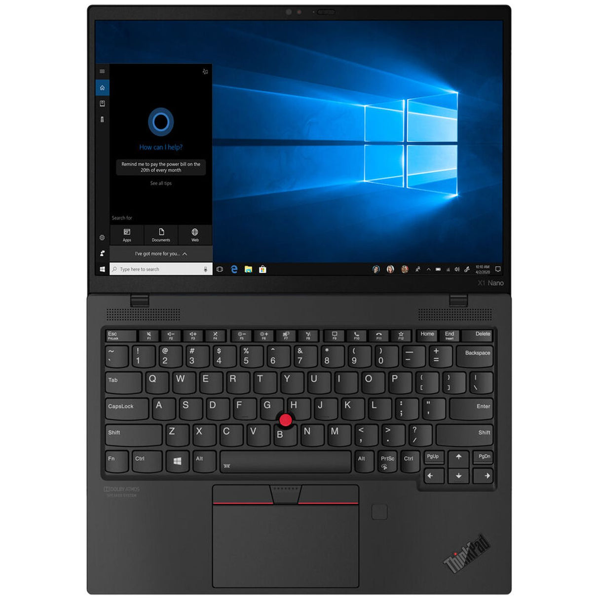 Lenovo ThinkPad X1 Nano Gen 2 21E80032US 13" Notebook - 2K - 2160 x 1350 - Intel Core i7 12th Gen i7-1260P Dodeca-core (12 Core) - 16 GB Total RAM - 16 GB On-board Memory - 512 GB SSD - Black Paint