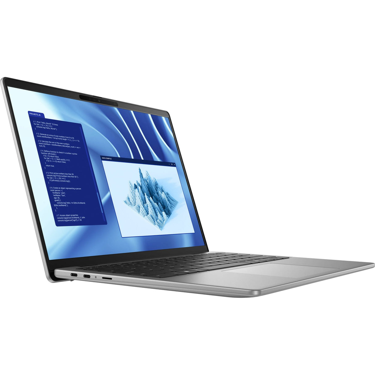 Dell Latitude 7000 7455 14" Touchscreen Notebook - QHD+ - Qualcomm Snapdragon X Plus X1P-64-100 - 16 GB - 512 GB SSD - English (US) Keyboard - Qualcomm Chip - 2560 x 1600 - Windows 11 Pro - Qualcomm Adreno Graphics - In-plane Switching (IPS) Technolo