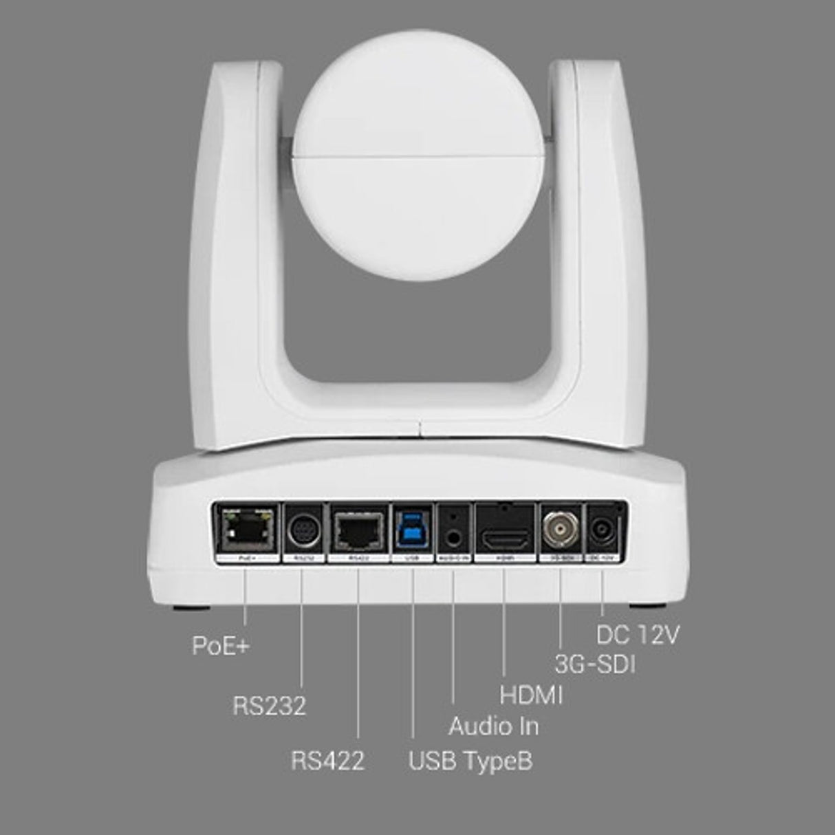 AVer Pro AV PTZ310UNV2 8 Megapixel Indoor 4K Network Camera - Color - TAA Compliant - H.264, H.265, MJPEG - 3840 x 2160 - 3.90 mm- 46.80 mm Varifocal Lens - 12x Optical - 60 fps - Exmor CMOS - HDMI - Ceiling Mount