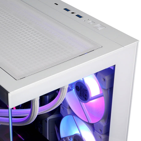 CyberPowerPC Gamer Supreme SLC10780CPGV6 Gaming Desktop Computer - Intel Core Ultra 9 - 64 GB - 4 TB SSD - White - Intel Chip - Windows 11 Home - NVIDIA GeForce RTX 5080 16 GB