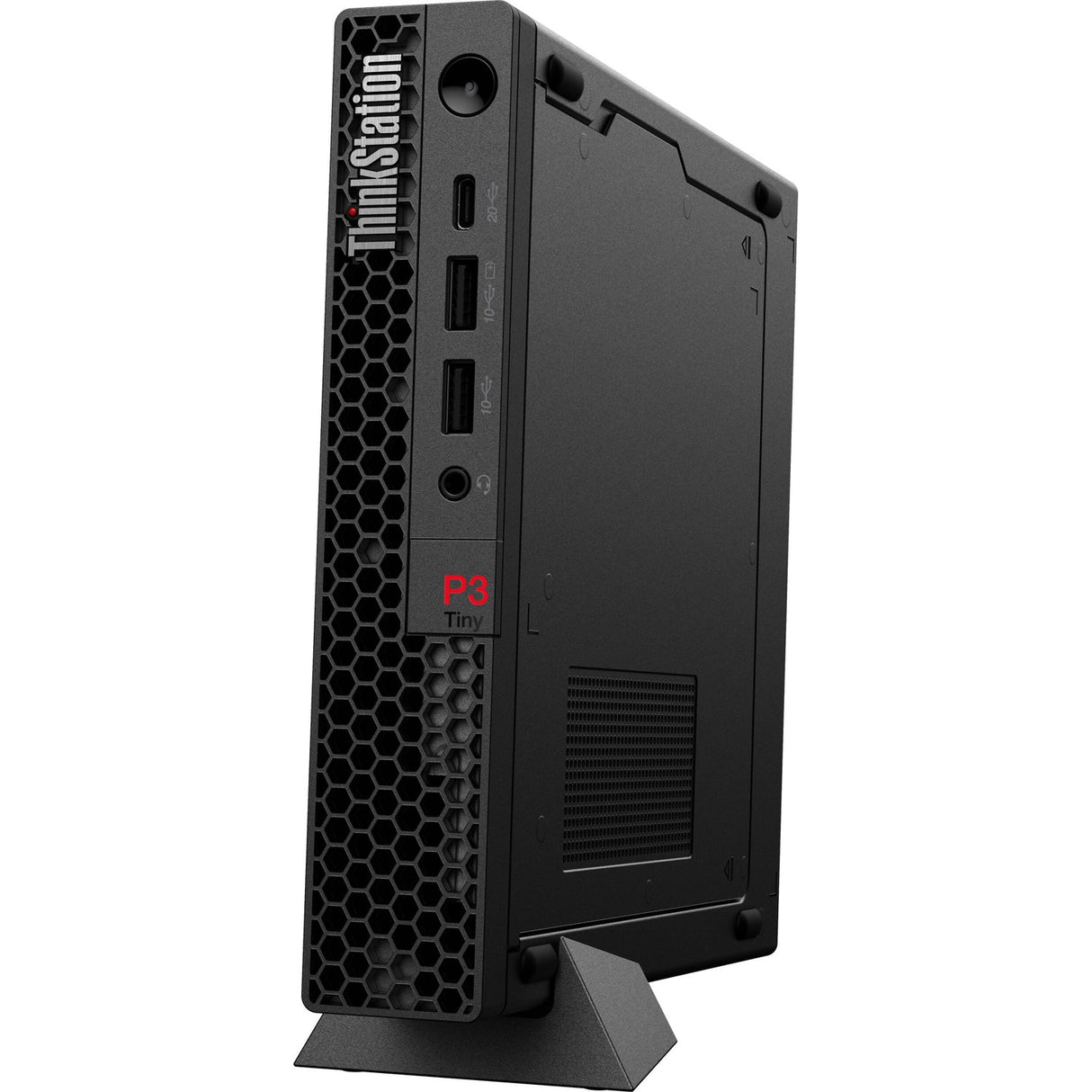 Lenovo ThinkStation P3 Gen 2 30K5004MUS Workstation - 1 x Intel Core Ultra 7 265 - 16 GB - 512 GB SSD - Tiny - Black - Intel Q870 Chip - Windows 11 Pro - 1 x NVIDIA RTX A400 4 GB Graphics - NVMe Controller - English Keyboard