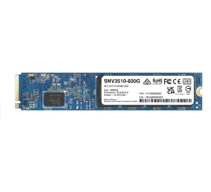 Synology SNV3510 M.2 800 GB PCI Express 3.0 NVMe