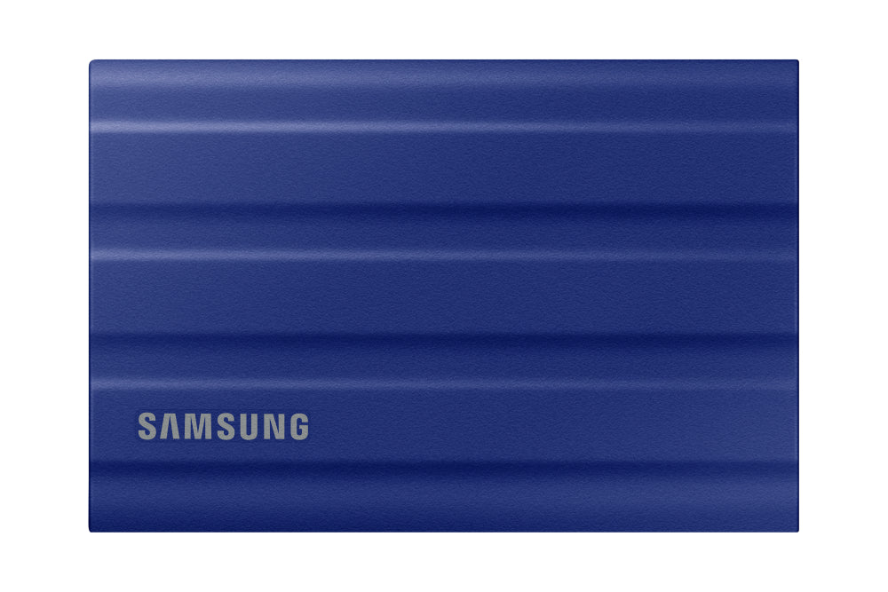 Samsung T7 Shield 1TB Externo USB 3.2 Gen 2 Unidad De Estado Sólido Resistente IP65 Resistente Al Agua - Azul