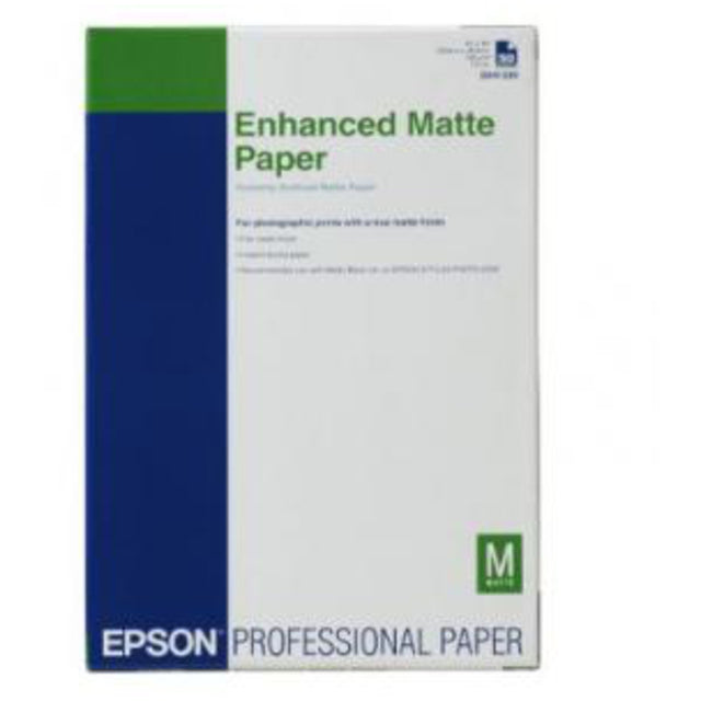 Epson Enhanced Matte Paper, DIN A3+, 192g/m², 100 Sheets