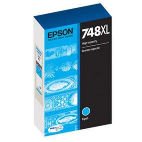 Epson DURABrite Pro 748 Original Ink Cartridge - Cyan