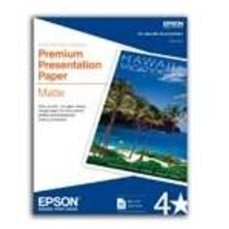 Epson 8.5x11 Premium Presentation Paper Matte - 100 Sheets