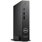 Dell OptiPlex 3000 Thin Client - Intel Celeron N5105 Quad-core (4 Core) 2 GHz - Intel Chip - 4 GB RAM DDR4 SDRAM - DDR4-2933/PC4-23400 - 32 GB Flash - Intel UHD Graphics - IEEE 802.11ax - Network (RJ-45) - 6 Total USB Port(s) - English (US) Keyboard