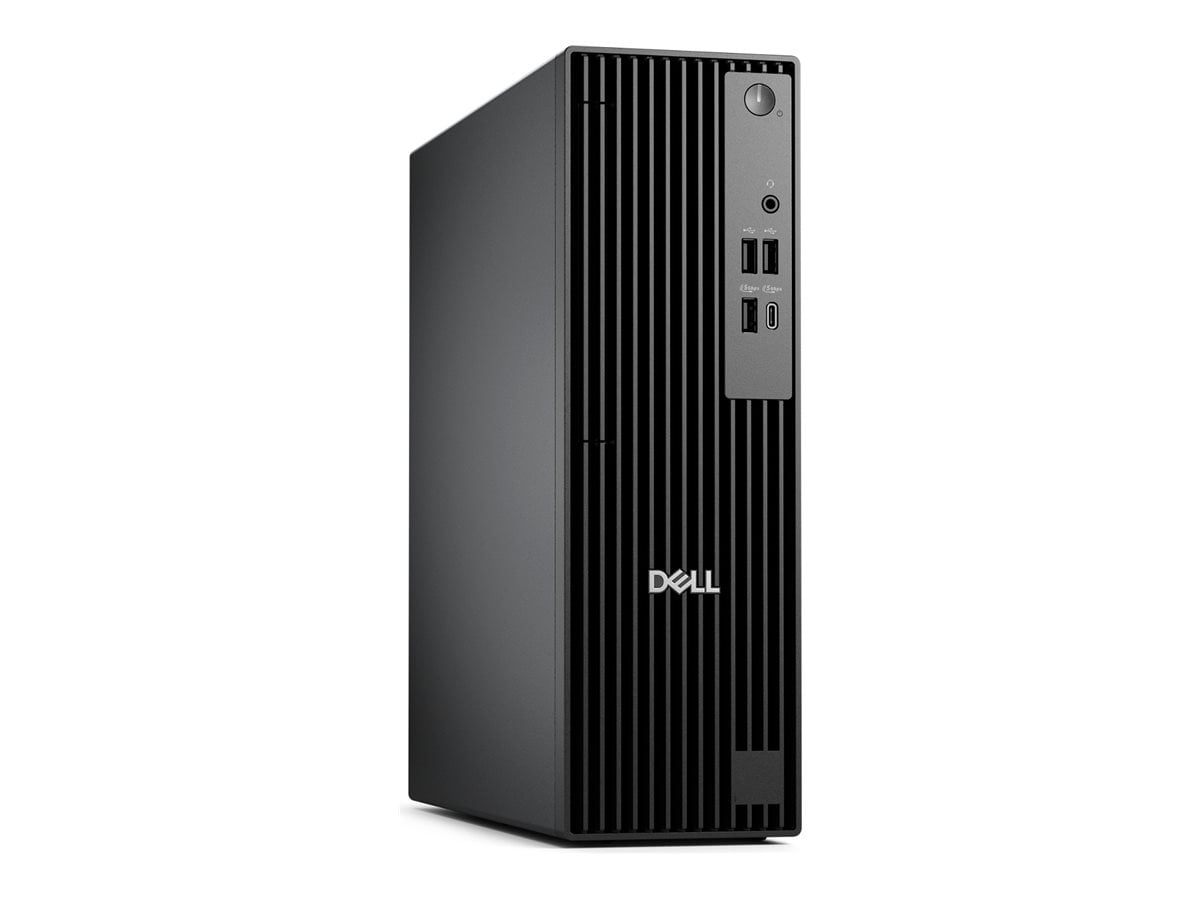 Dell Pro QCS1255 Desktop Computer - AMD Ryzen 5 8500G - 16 GB - 512 GB SSD - Slim PC - Standard Black (2hj6f)