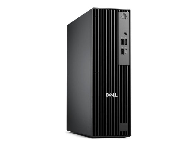 Dell Pro QCS1255 Desktop Computer - AMD Ryzen 5 8500G - 16 GB - 512 GB SSD - Slim PC - Standard Black (2hj6f)