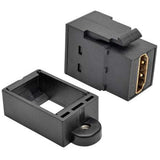 Tripp Lite HDMI Coupler Keystone Panel Mount F/F Black