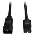 Tripp Lite 3ft Computer Power Cord 14awg 15a C14 To C15 Heavy Duty