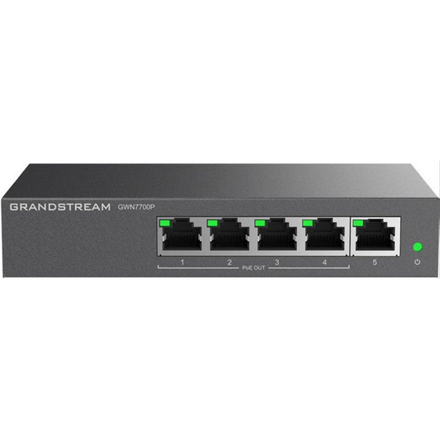 Grandstream Networks GWN7700M Network Switch Unmanaged 2.5G Ethernet (100/1000/2500) Black