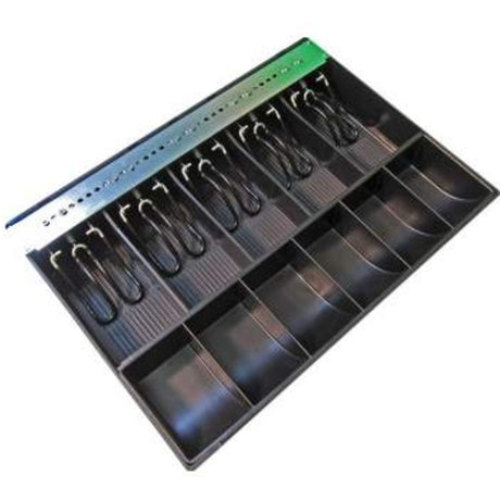 APG Cash Drawer PK-15U-6-BX Metal, Plastic BK, Stainless Steel Cash Tray