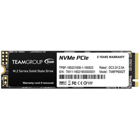 Tech Data Corporation Team Group MP33 M.2 256 GB PCI Express 3.0 3D NAND NVMe