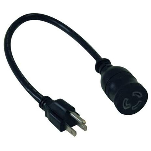 Tripp Lite 1ft Power Cord Extension Cable 5-15P To 5-15R Heavy Duty 15A 14AWG 1