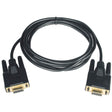 Tripp Lite 6ft Null Modem Serial Db9 Cable Gold Connectors F/f