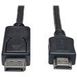 Tripp Lite 15ft DisplayPort To HDMI Adapter Converter Cable Video / Audio M/M