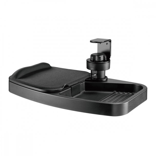 Tripp Lite Under-Desk Clamp Storage Tray W/ Built-In Mouse Pad & Wrist Rest
