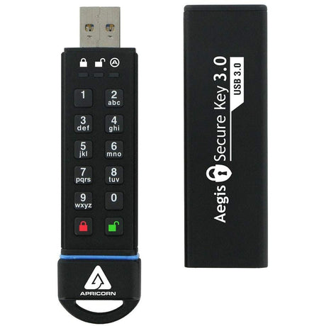 Apricorn 240GB Aegis Secure Key USB 3.1 Gen 1 Flash Drive
