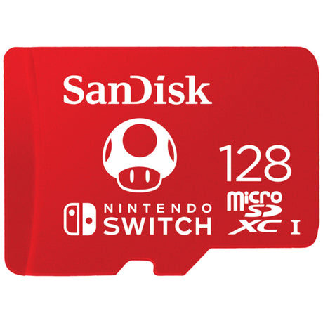 SanDisk 128Gb Microsdxc Memory Card For Nintendo Switch