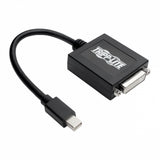 Tripp Lite P137-06N-DVIB Keyspan Mini DisplayPort To DVI Adapter, Video Converter For Mac/PC, Black (M/F), 6-in. (15.24 Cm)
