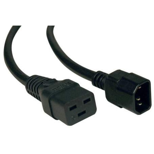 Tripp Lite 2ft Power Extension Cord 14awg 15a C19 To C14 Heavy Duty