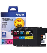 Brother LC1033PKS - High Yield - Yellow, Cyan, Magenta - Original - Ink Cartridge - For DCP-J152, MFC-J245, J285, J450, J470, J475, J650, J6520, J6720, J6920, J870, J875 (LC1033PKS)