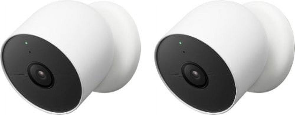 Google Nest 2 Megapixel Indoor/Outdoor HD Network Camera Color 2 Snow